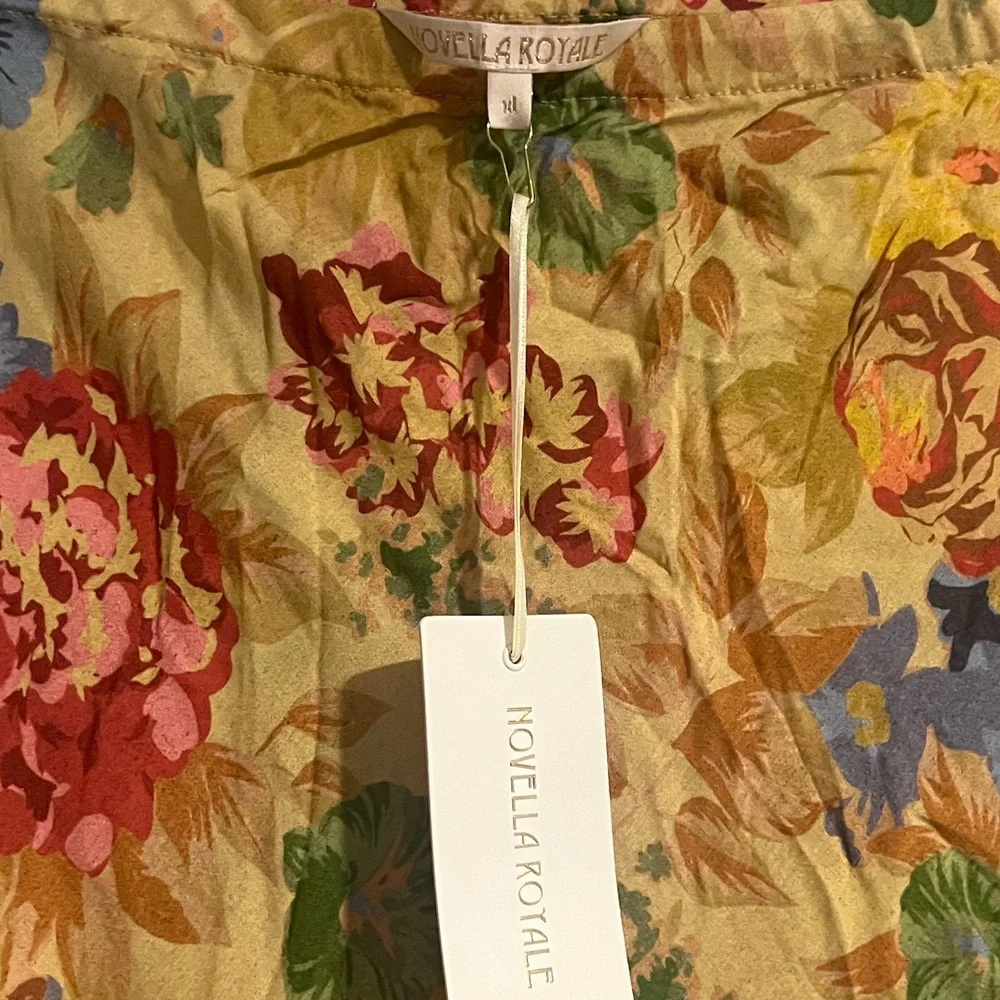 Novella Royale Behiti Skirt in Golden Gardener - XL - NWT - Picture 10 of 15